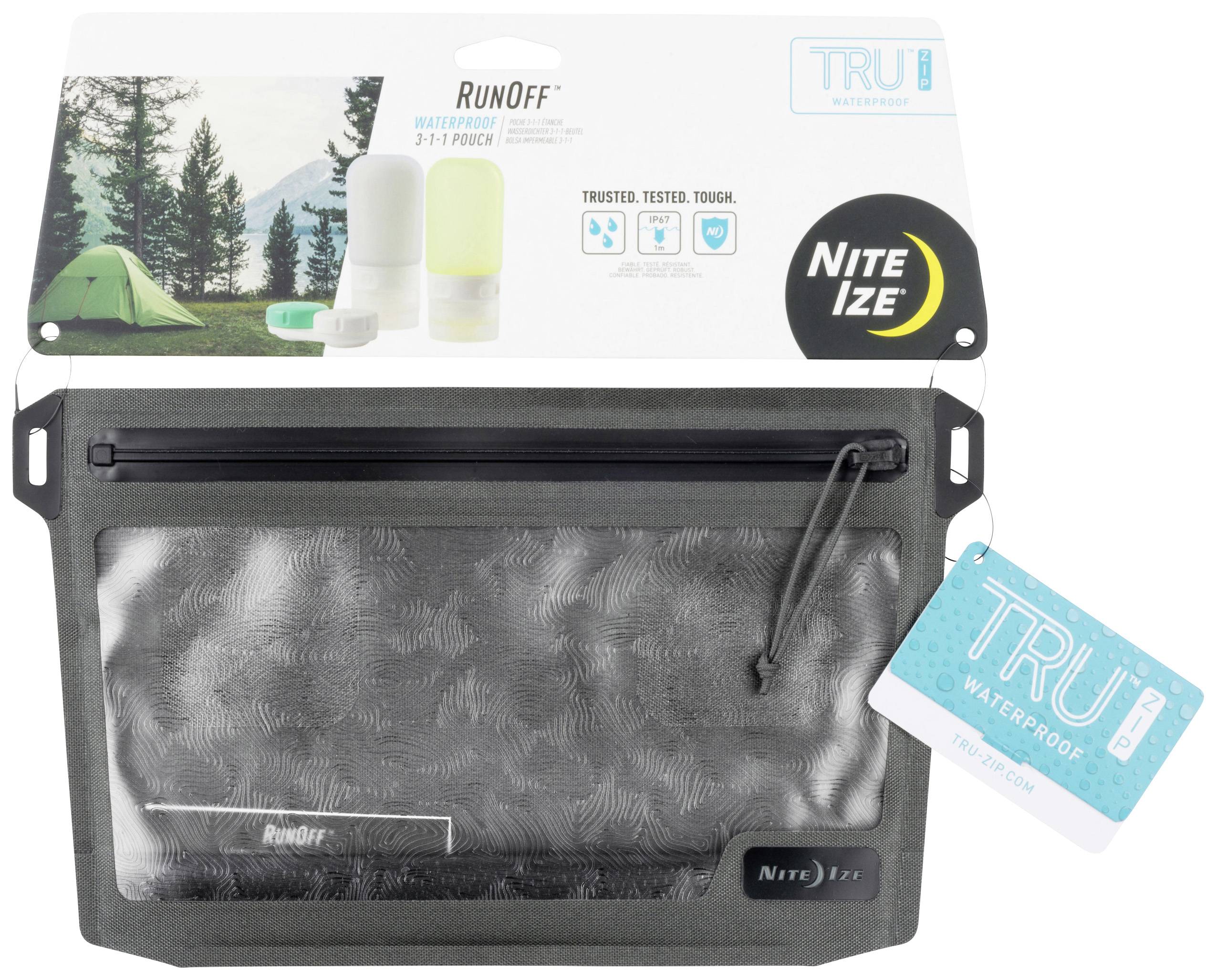 NITE Ize Tasche RunOff 3-1-1 Pouch Schwarz NI-RO311-09-R3