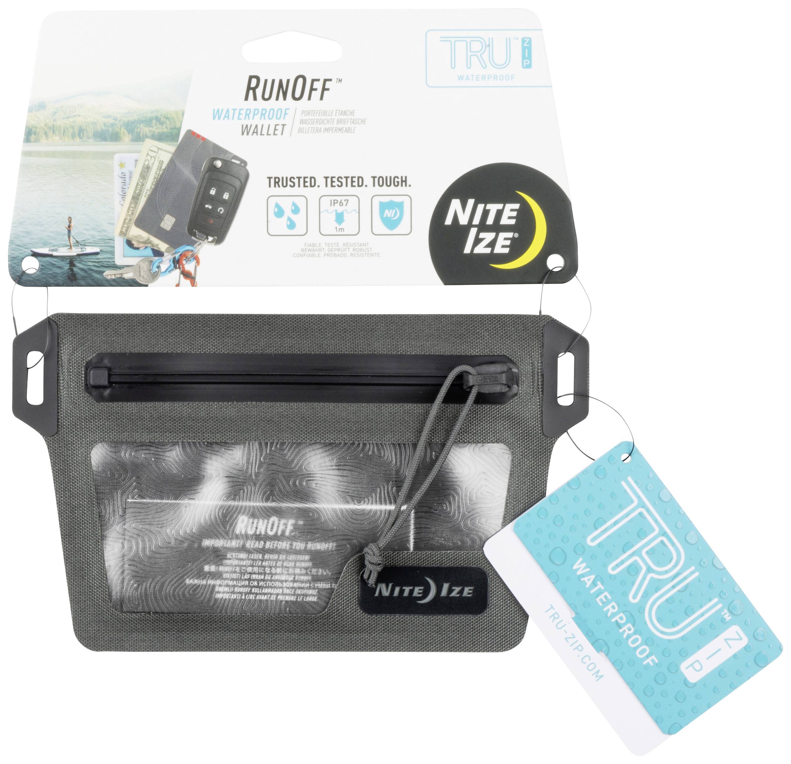 NITE Ize Portemonnaie RunOff Schwarz NI-ROW-09-R3