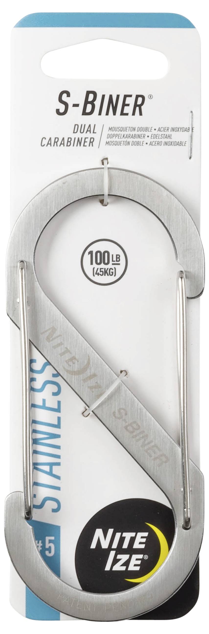 NITE Ize NI-SB5-03-11 Karabiner S-Biner Gr. 5 111mm x 49mm 1St.