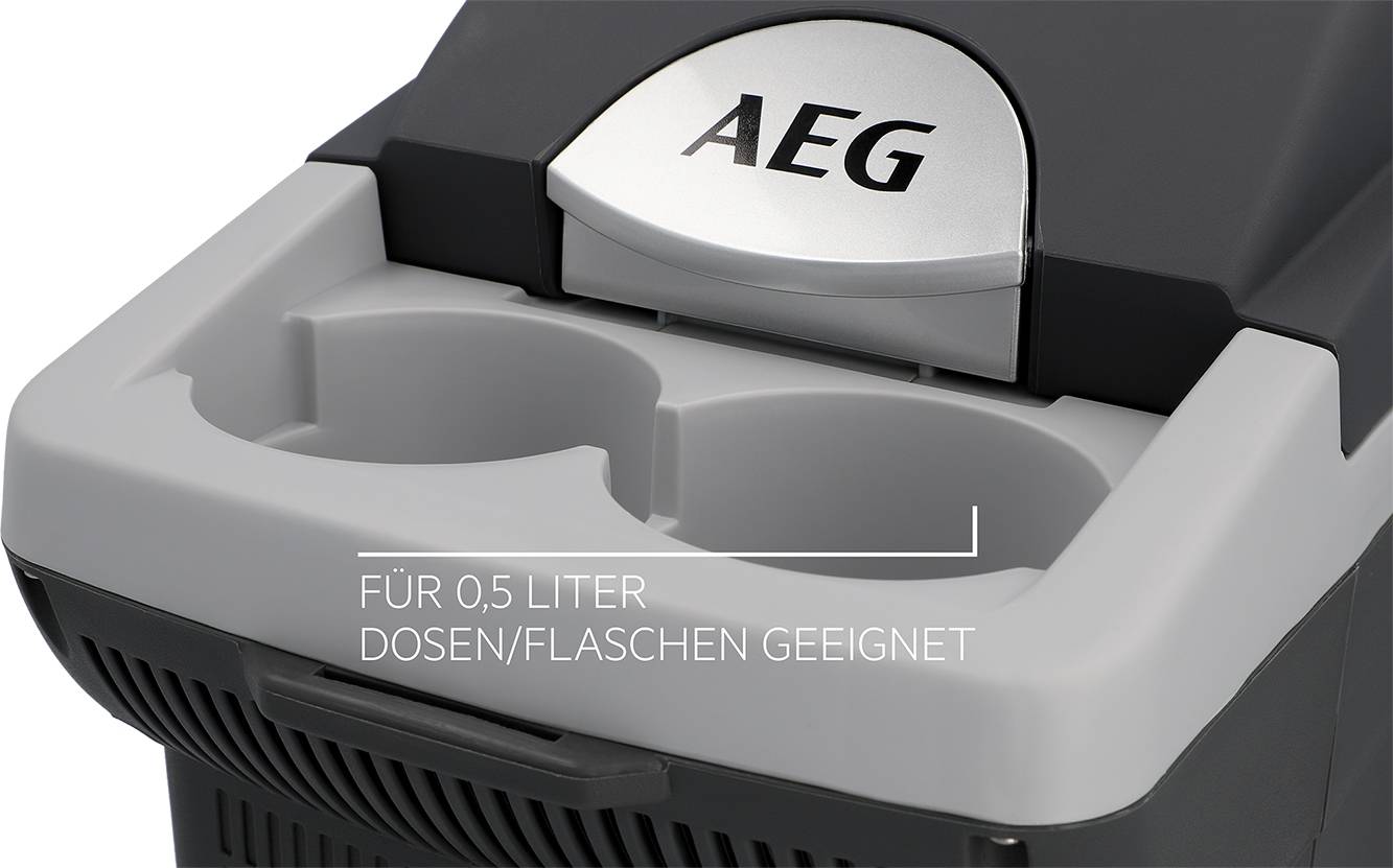 AEG Bordbar BK6 Kühlbox & Heizbox Thermoelektrisch 12 V/DC Grau 6l <Max/> 20°C unter Umgebungstemperatur