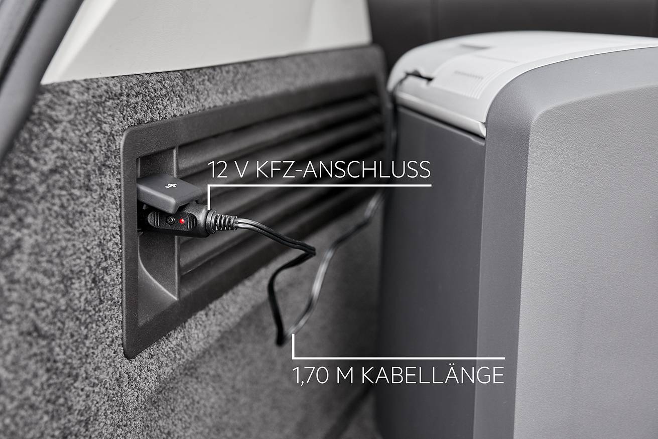 AEG KK 14 Kühlbox & Heizbox Thermoelektrisch 12 V/DC Grau 14l <Max/> 19° C unter der Umgebungstemperatur