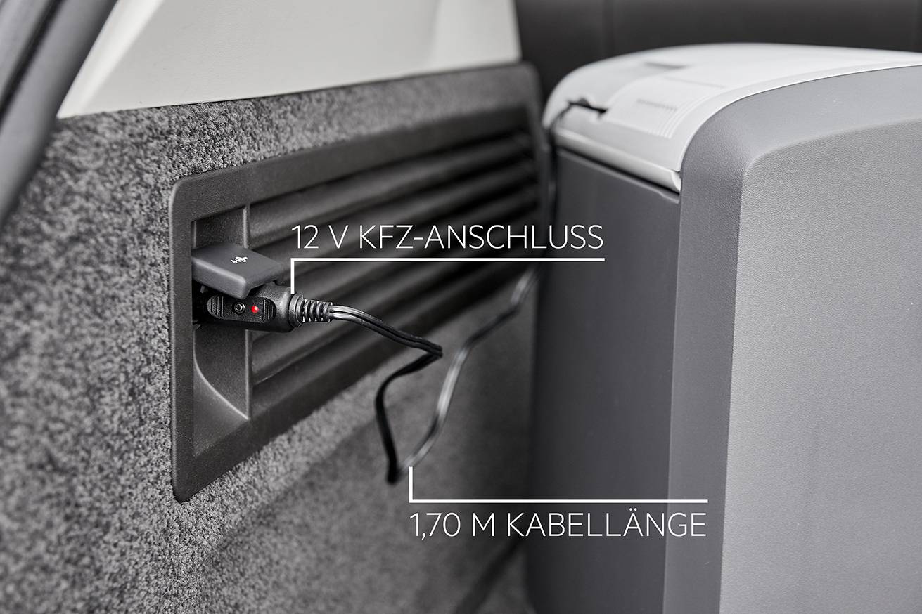 AEG KK 14 Kühlbox & Heizbox Thermoelektrisch 12 V/DC Grau 14l <Max/> 19° C unter der Umgebungstemperatur