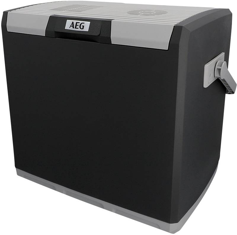 AEG KK 28 Kühlbox EEK: F (A - G) Thermoelektrisch 12 V/DC, 230 V/AC Grau 28 l <Max/> 20 °C unter Umgebungstemperatur