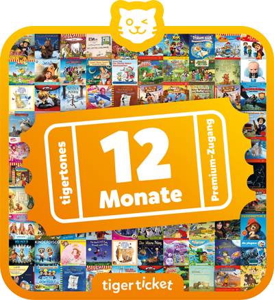 Tigerticket-12 Monats ABO für Tigerbox Touch Tigertones Streamingdienst 4204