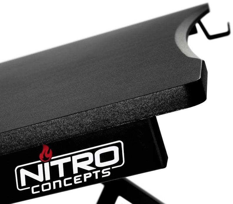 Nitro Concepts D12 Gaming-Tisch Schwarz