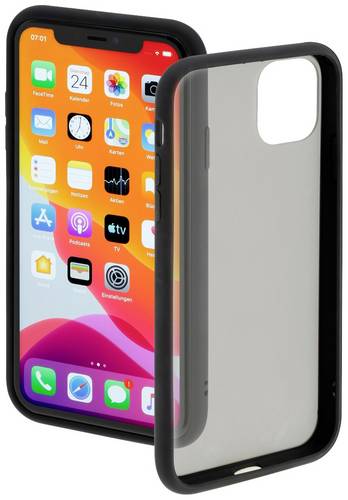 Hama Invisible Cover Apple iPhone 11 Schwarz, Transparent