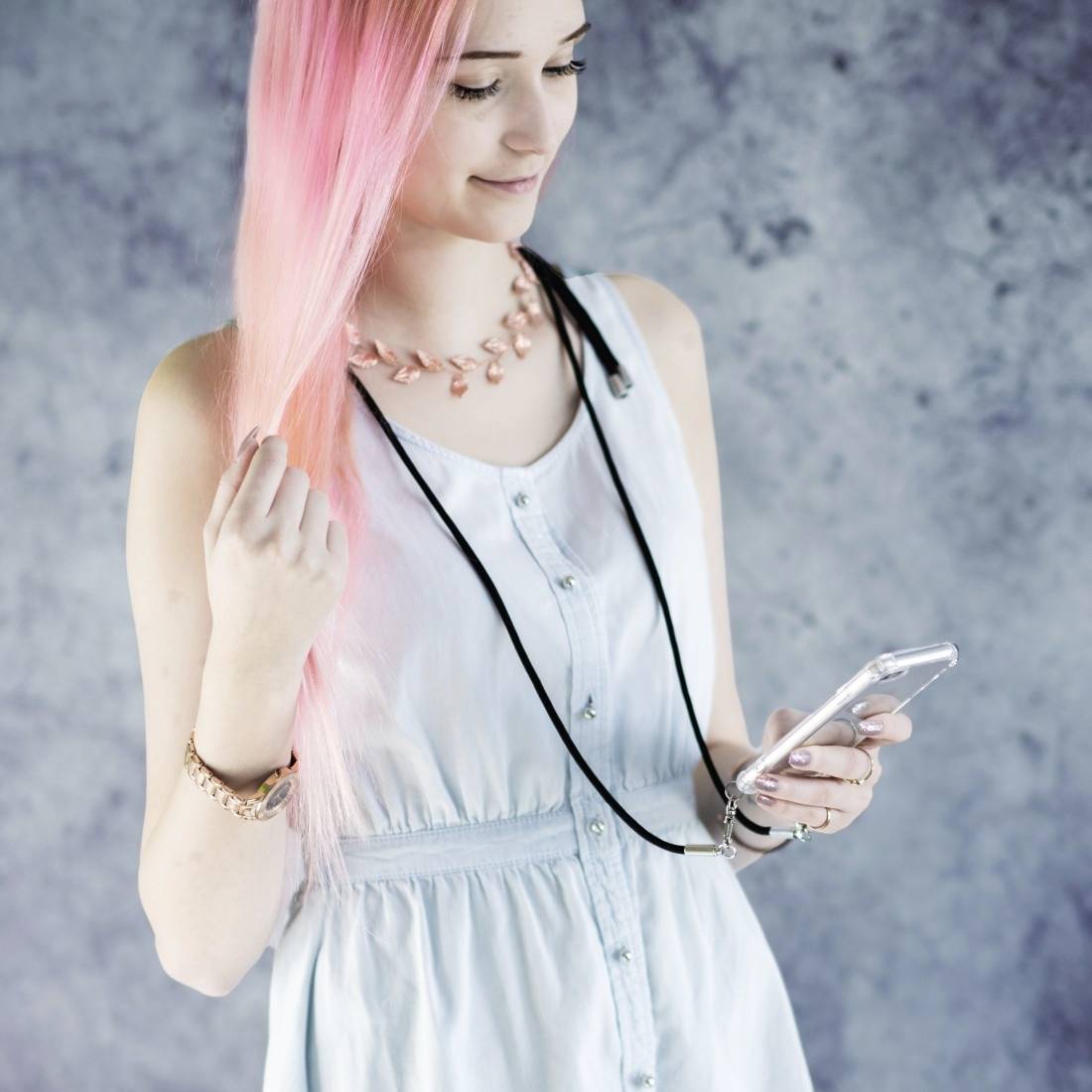 Hama Cross-Body-Cover Cover Samsung Galaxy A41 Transparent