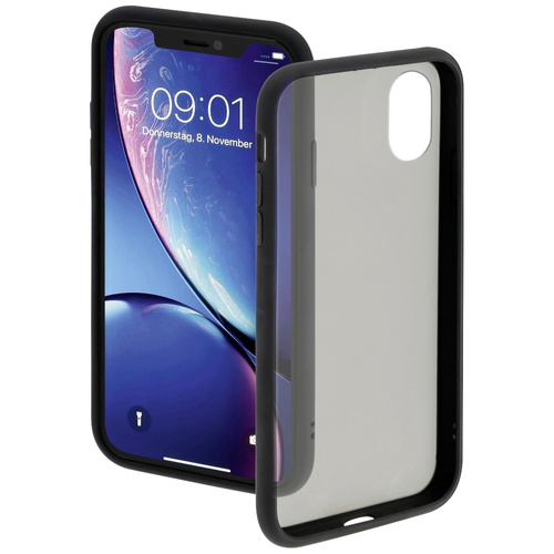 Hama Invisible Cover Apple iPhone XR Schwarz, Transparent