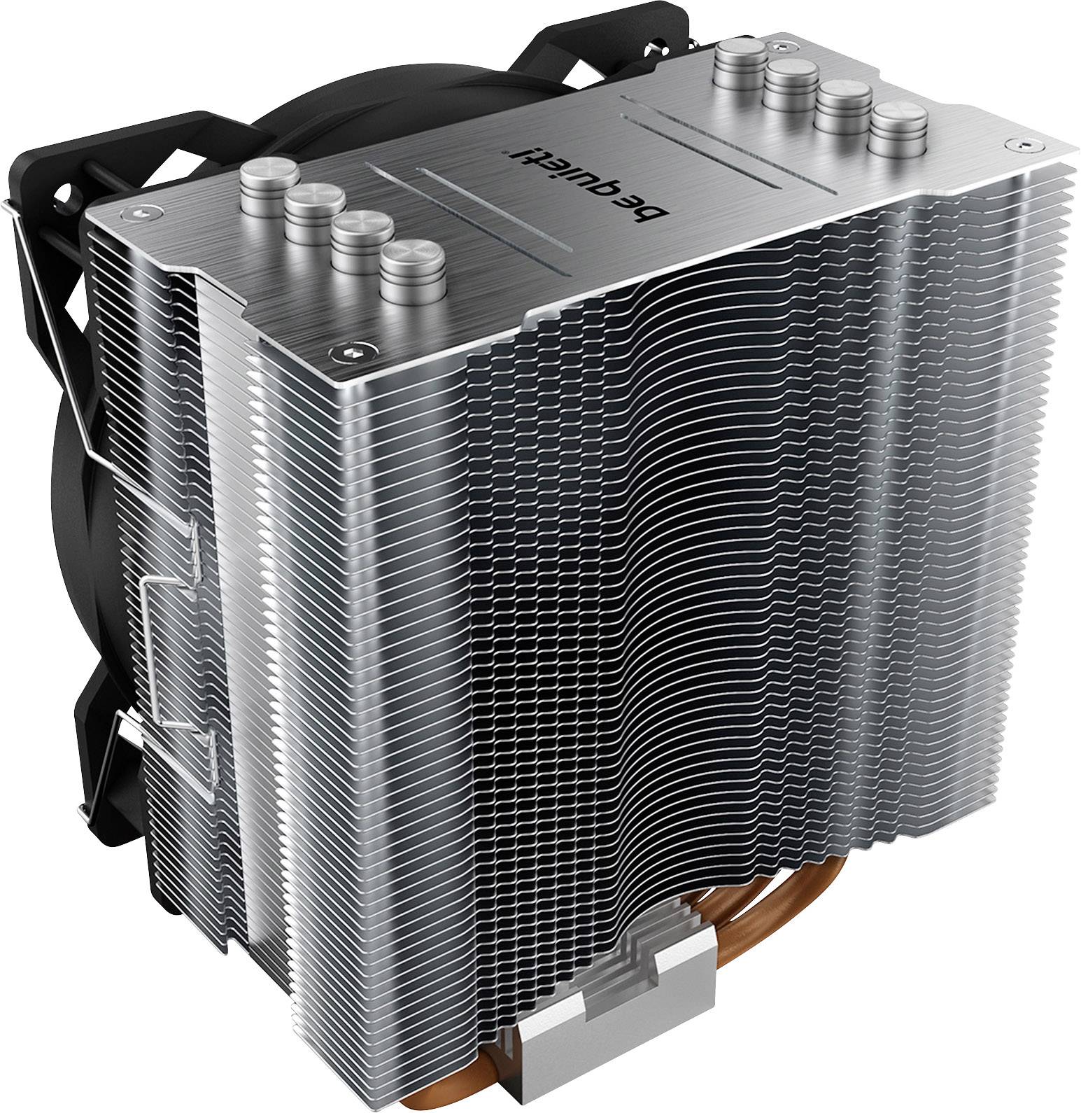 BeQuiet PURE ROCK 2 Chipsatz-Kühler mit Lüfter AMD® AM5, AMD® AM4, Intel® LGA 2066, Intel® LGA 2011-V3, Intel® LGA 1700, Intel® LGA 1200, Int