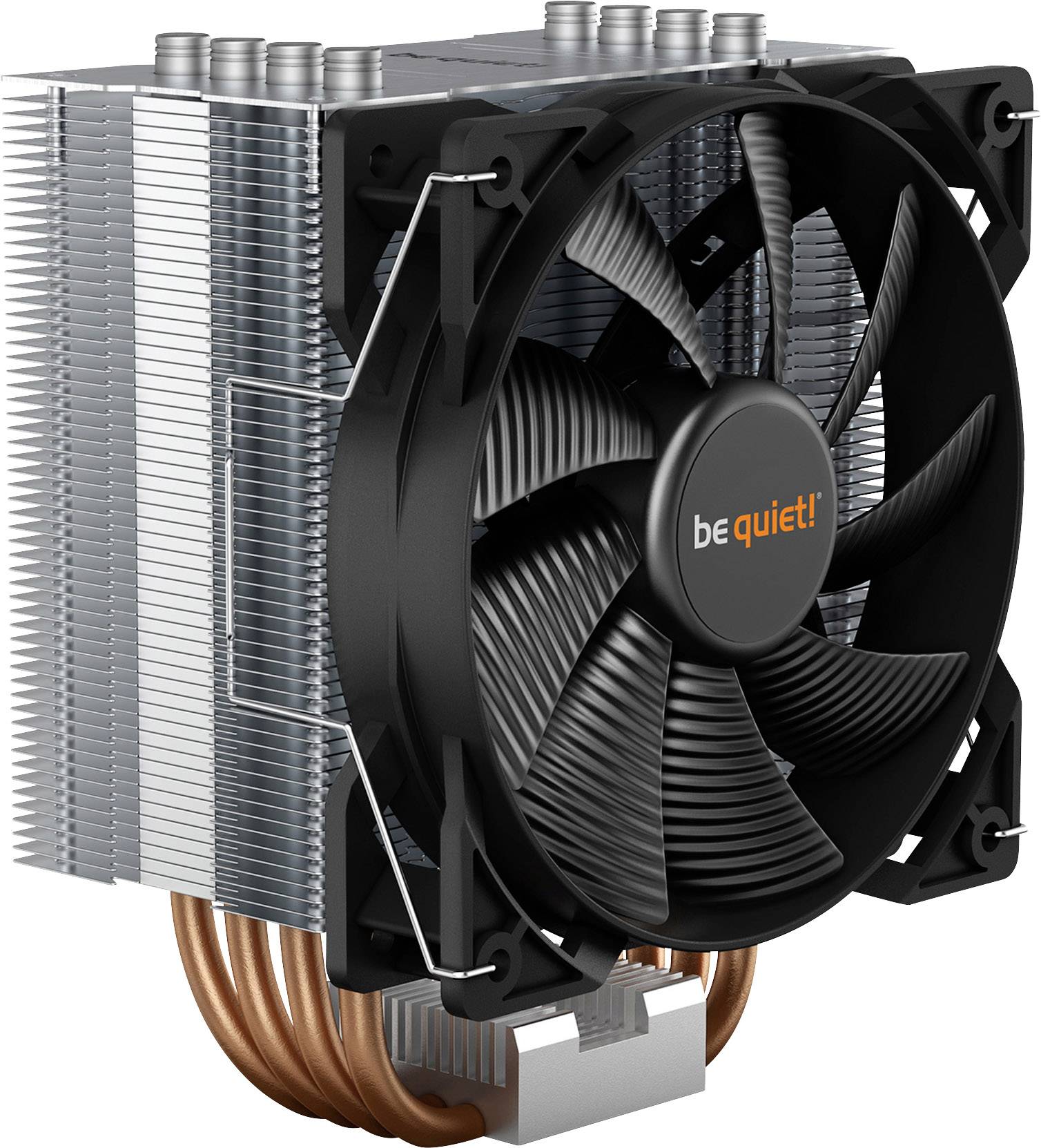 BeQuiet PURE ROCK 2 Chipsatz-Kühler mit Lüfter AMD® AM5, AMD® AM4, Intel® LGA 2066, Intel® LGA 2011-V3, Intel® LGA 1700, Intel® LGA 1200, Int
