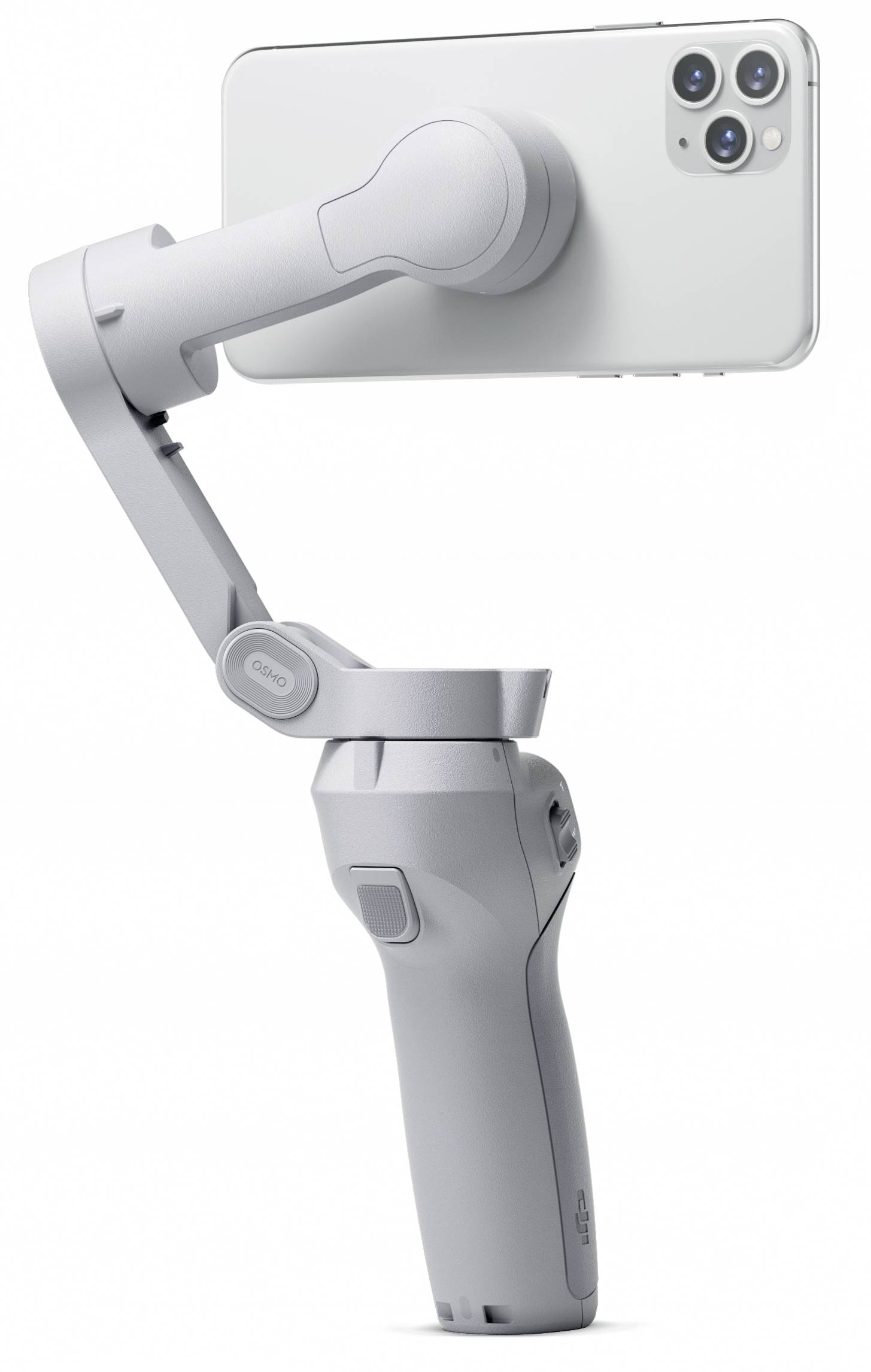 DJI Osmo Mobile 4SE Gimbal elektrisch 1/4 Zoll Grau Bluetooth, inkl. Tasche Belastbar bis 290g