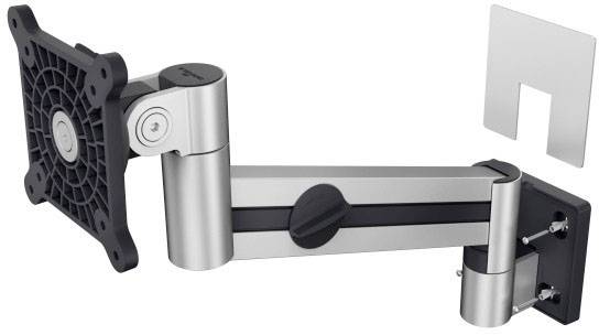 Durable Monitor-Wandhalterung 509023 1 53,3 cm (21") - 96,5 cm (38") Silber Drehbar, Neigbar