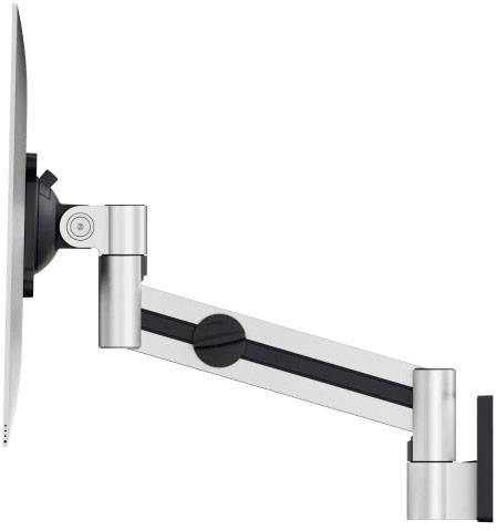 Durable Monitor-Wandhalterung 509023 1 53,3 cm (21") - 96,5 cm (38") Silber Drehbar, Neigbar