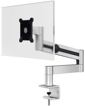 DURABLE - Befestigungskit - einstellbarer Arm - für Monitor / Curved-Monitor - Aluminium, hochwertiger Kunststoff - Silb