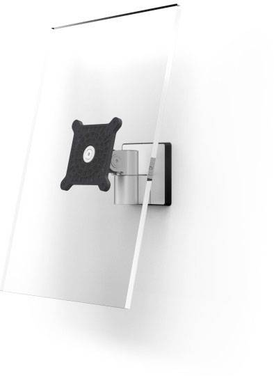 Durable Monitor-Wandhalterung 508923 1 53,3 cm (21") - 96,5 cm (38") Silber Drehbar, Neigbar