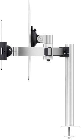 Durable 508823 Monitor-Tischhalterung 1 53,3 cm (21") - 86,4 cm (34") Silber Drehbar, Höhenverstellbar, Neigbar