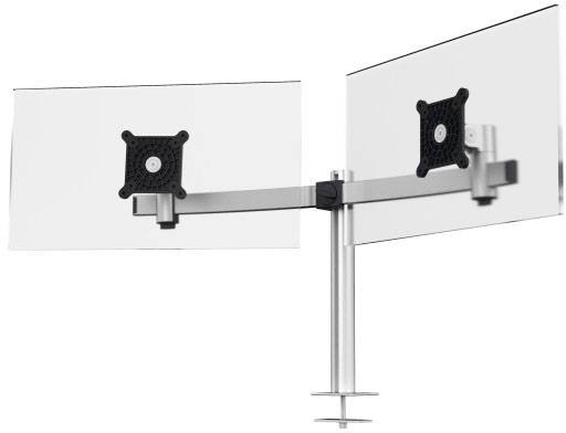 DURABLE Monitorhalter 508623 2Monitore Tischdurchführung si