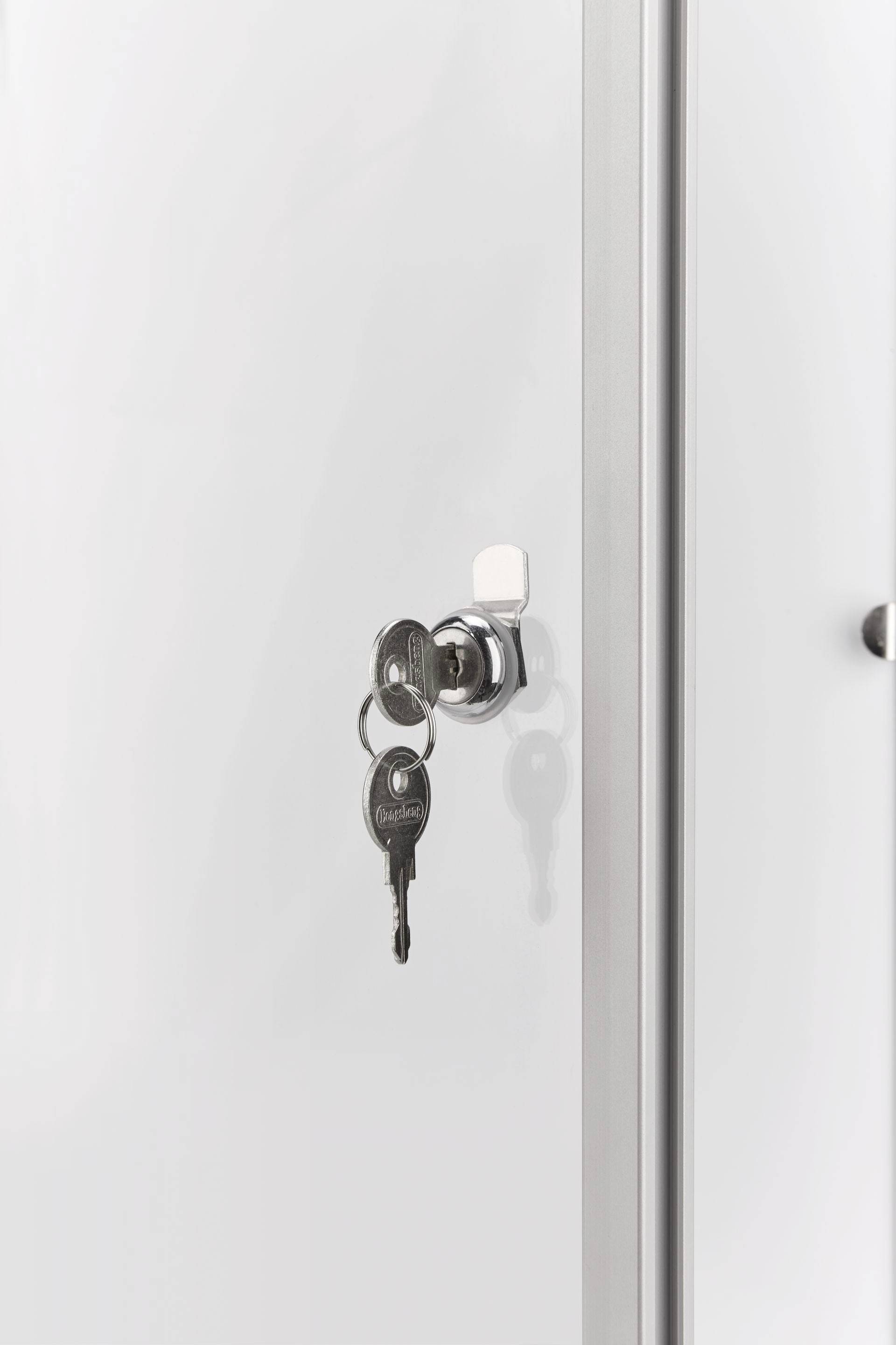 Magnetoplan Schaukasten 1215000 Verwendung für Papierformat: 4 x DIN A4 Innenbereich 1215000 Aluminium 1St.