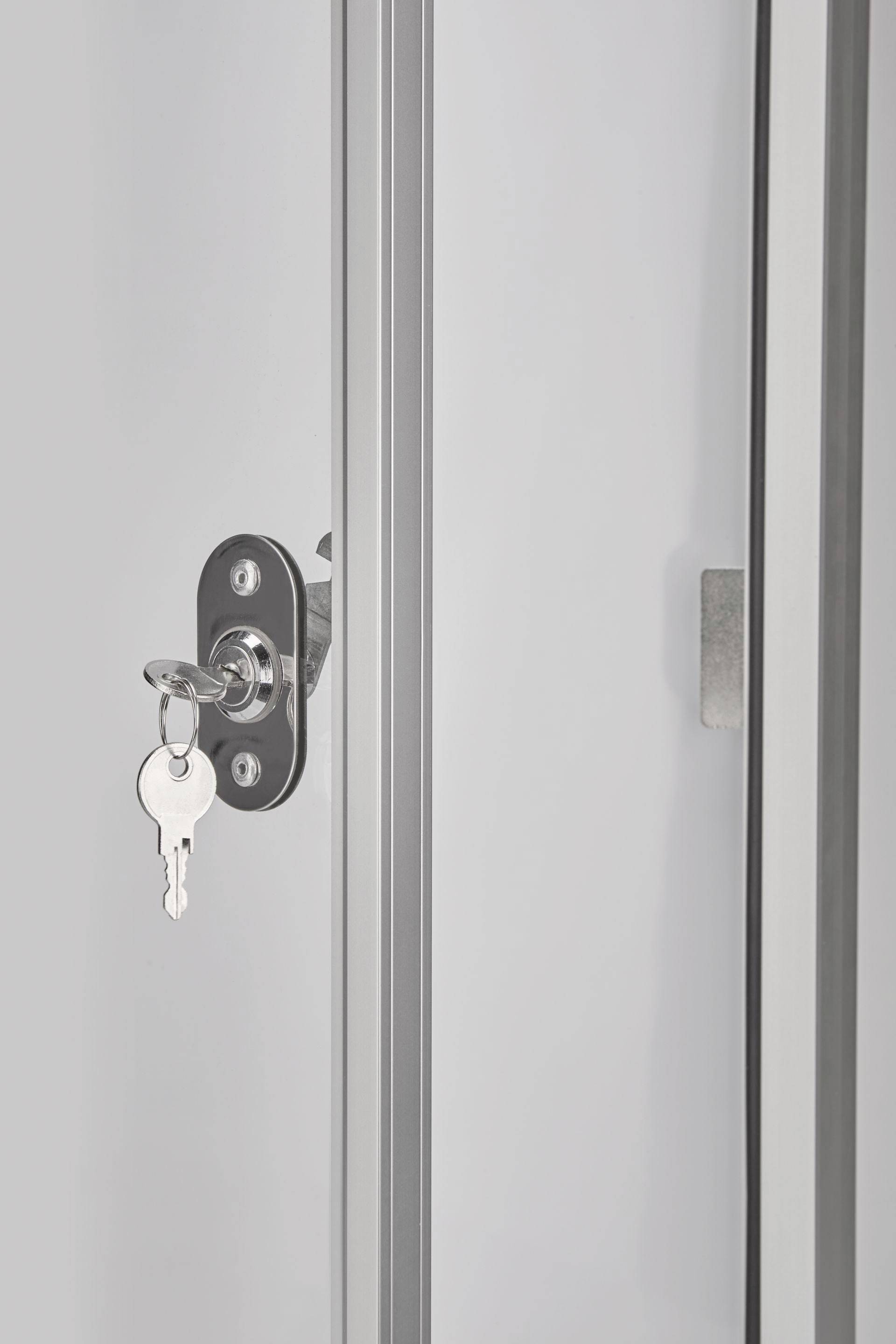 Magnetoplan Schaukasten 1214000 Verwendung für Papierformat: 4 x DIN A4 Außenbereich 1214000 Aluminium 1St.