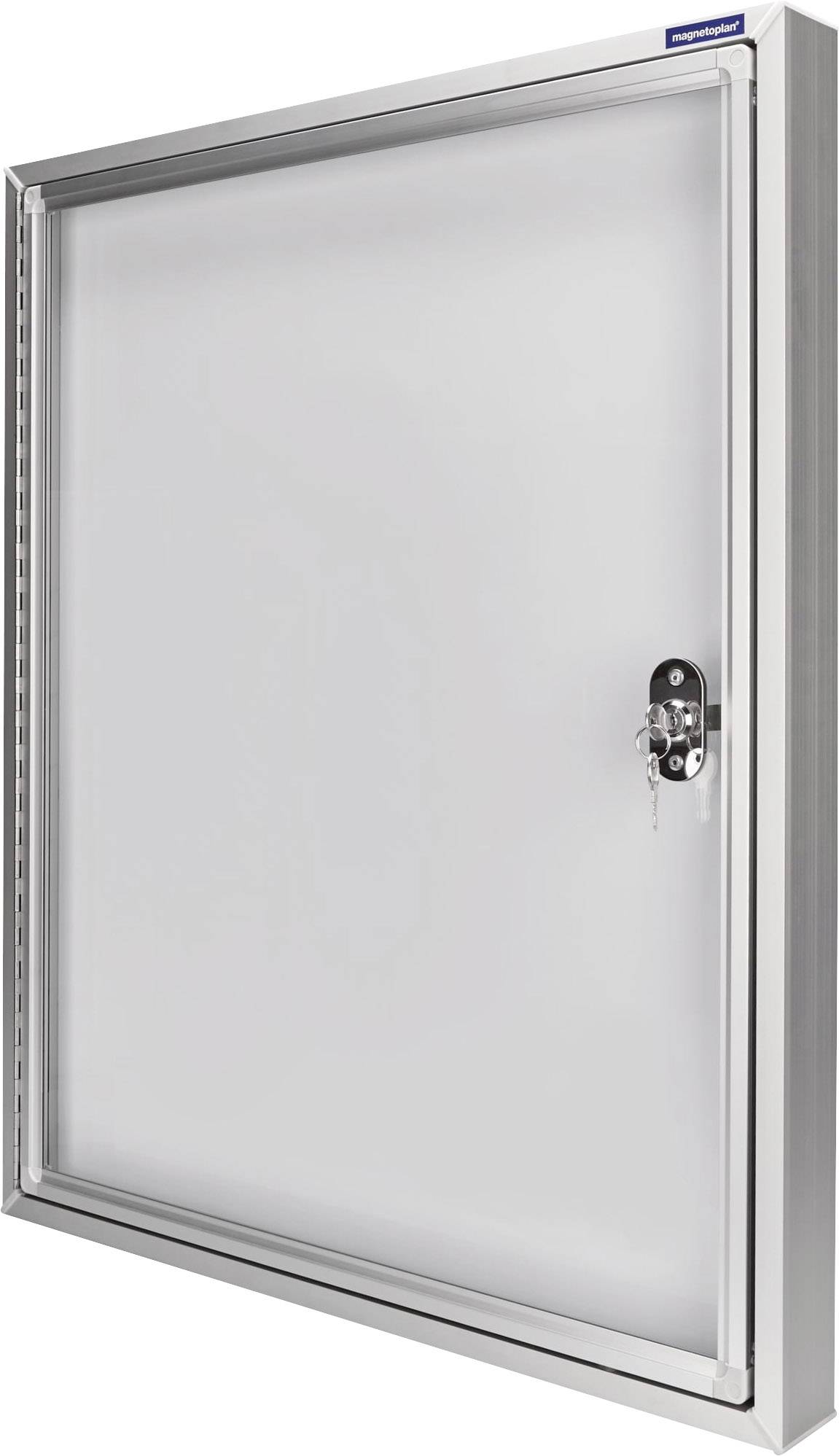 Magnetoplan Schaukasten 1214300 Verwendung für Papierformat: 12 x DIN A4 Außenbereich 1214300 Aluminium 1St.