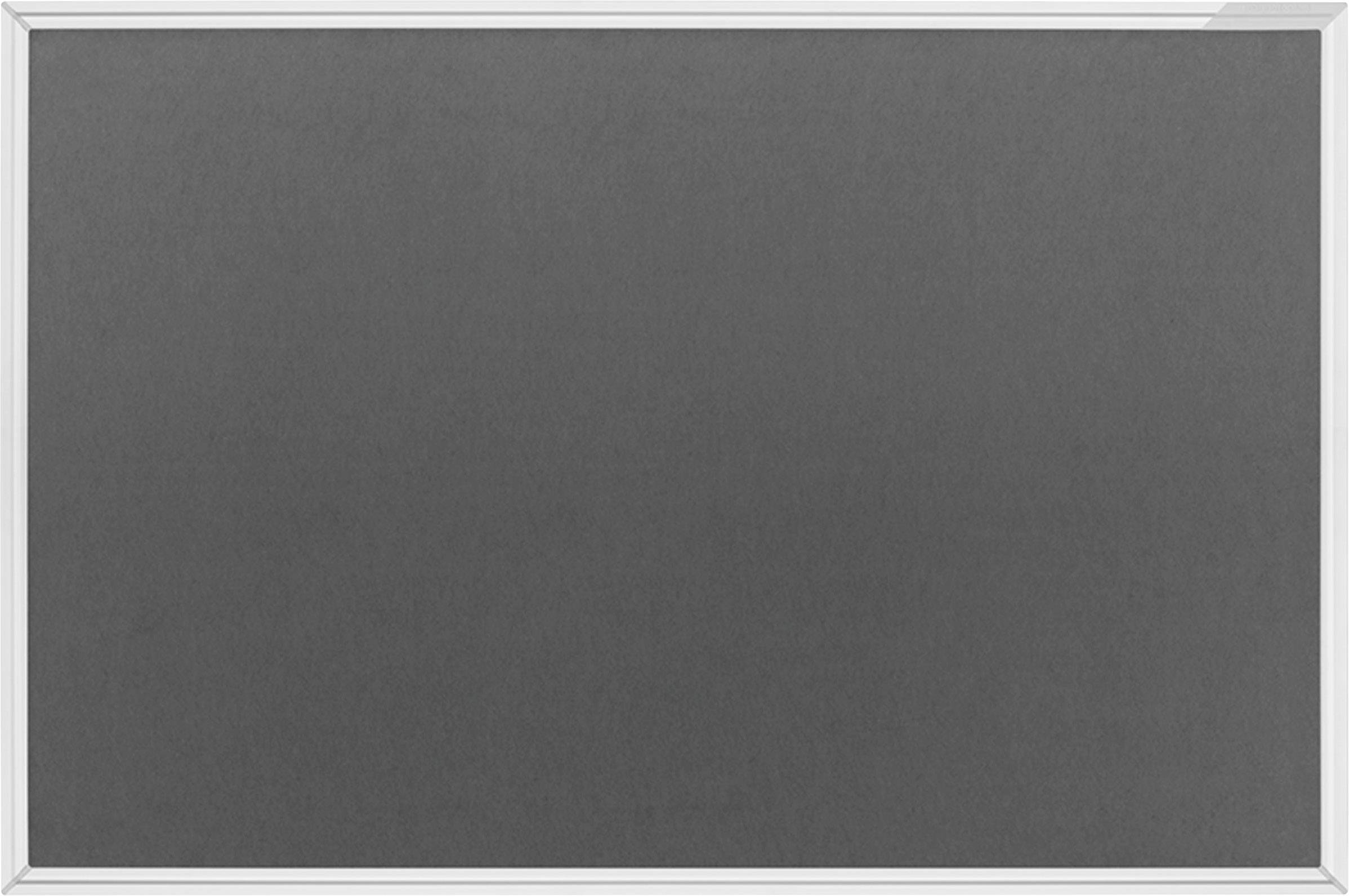 Magnetoplan 1490001 Pinnwand Königsblau, Grau Filz 900mm x 600mm