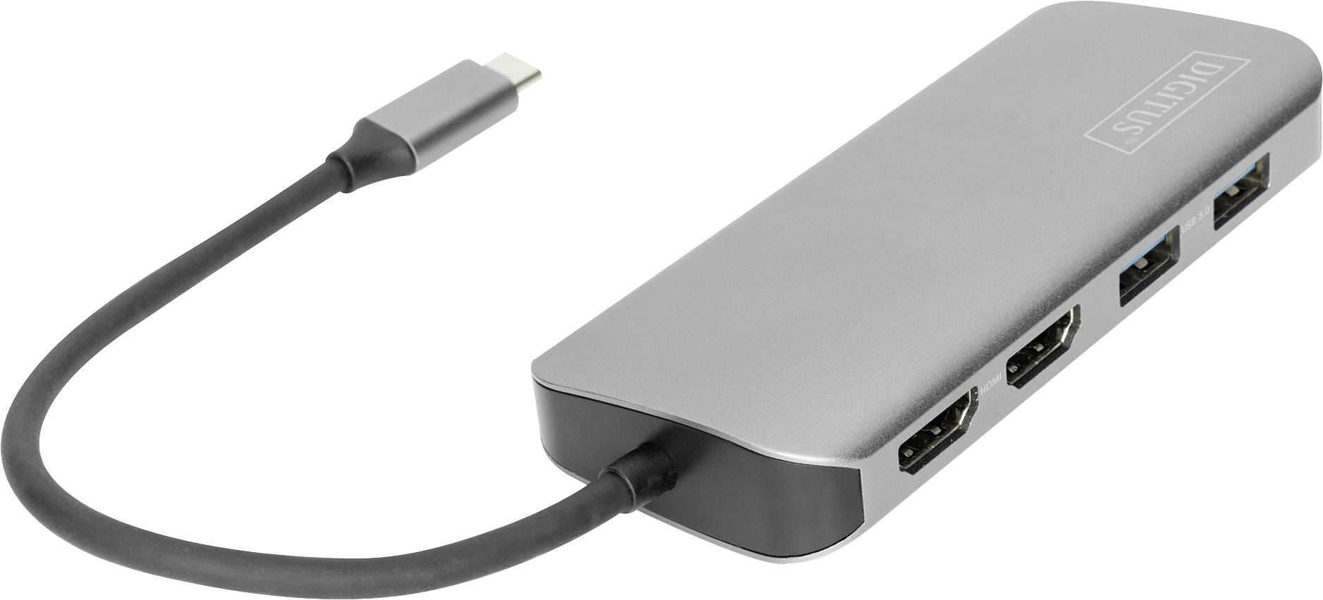 Digitus USB-C® Dockingstation DA-70884 Passend für Marke Dockingstations: Universal Chromebook, Chromebook, Lenovo Thinkpad, MacBook, MacPro, Surfa