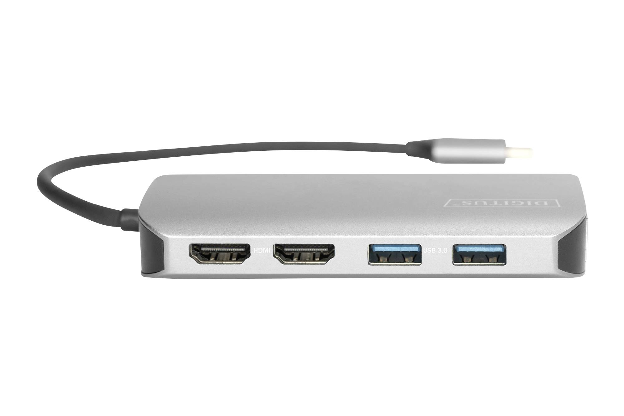 Digitus USB-C® Dockingstation DA-70884 Passend für Marke Dockingstations: Universal Chromebook, Chromebook, Lenovo Thinkpad, MacBook, MacPro, Surfa