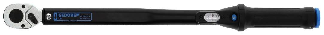 Gedore 3550-20 UK 2958058 Drehmomentschlüssel 1/2" (12.5 mm) 40 - 200 Nm