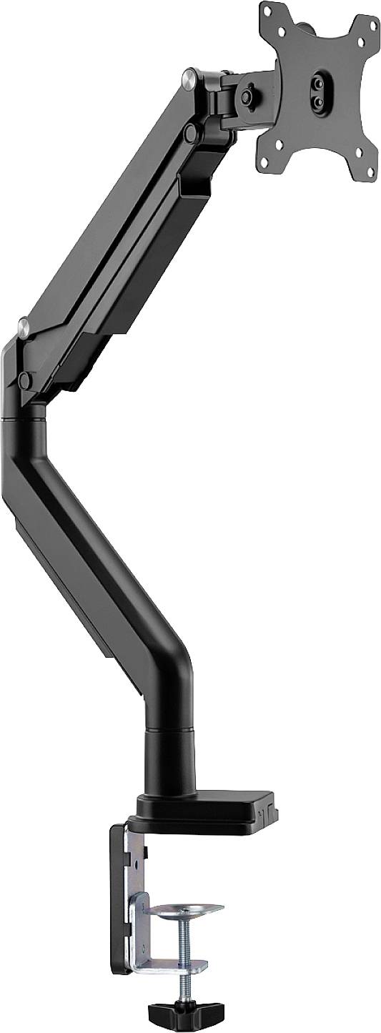 Digitus DA-90394 1fach Monitor-Tischhalterung 38,1cm (15") - 81,3cm (32") Schwarz Drehbar, Höhenverstellbar, Neigbar