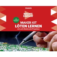 FRANZIS Verlag 67122 Mach's einfach - Löten lernen Löten Maker Kit ab 14 Jahre FRANZIS Verlag 67122 Mach's einfach - Löten lernen Löten Maker Kit ab 14 Jahre