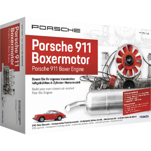 Franzis Verlag 911 Boxermotor 67140 Kit à assembler à partir de 14 ans