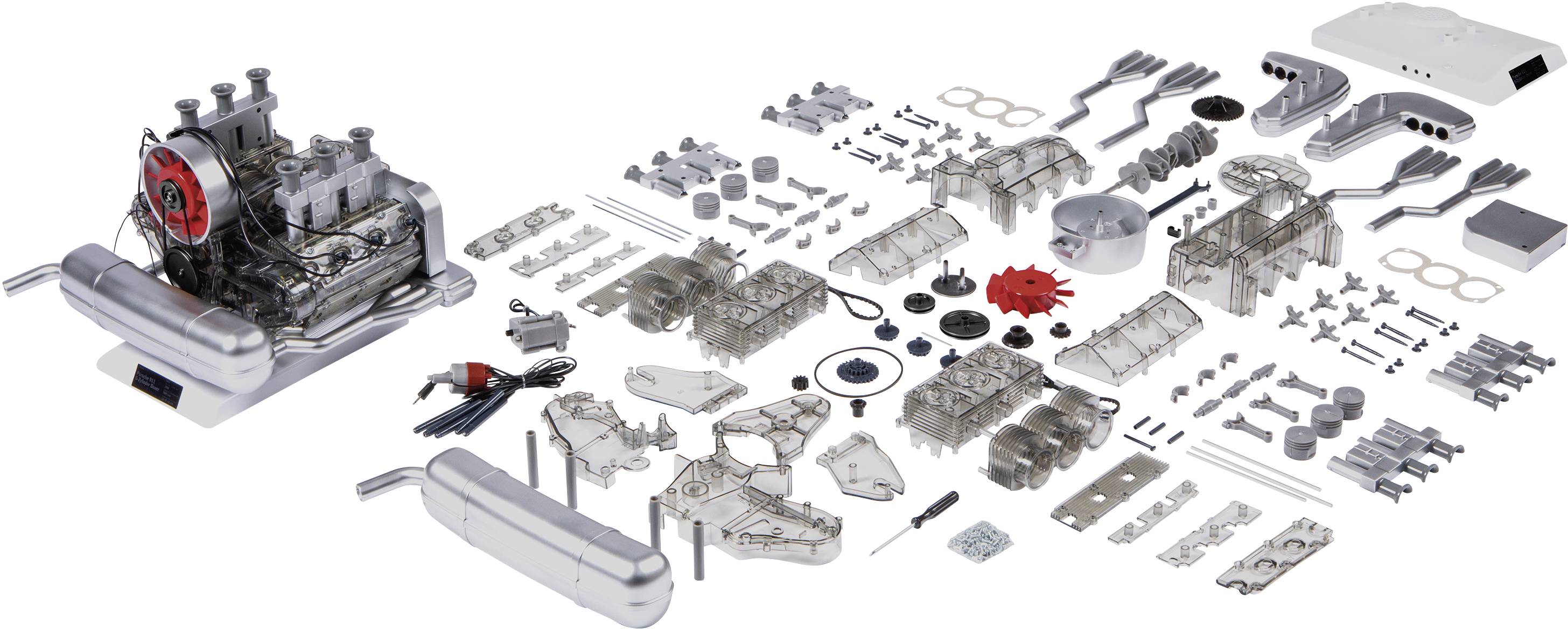 FRANZIS Verlag 911 Boxermotor 67140 Bausatz ab 14 Jahre