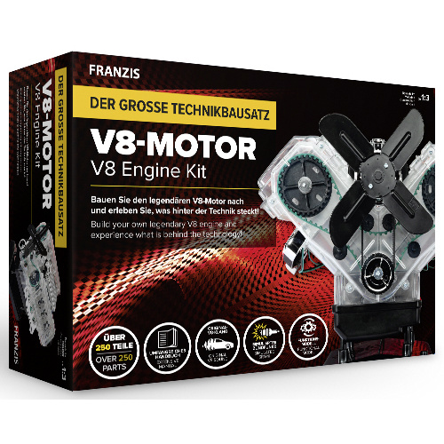 Franzis Verlag V8 Motor 67114 Bausatz ab 14 Jahre