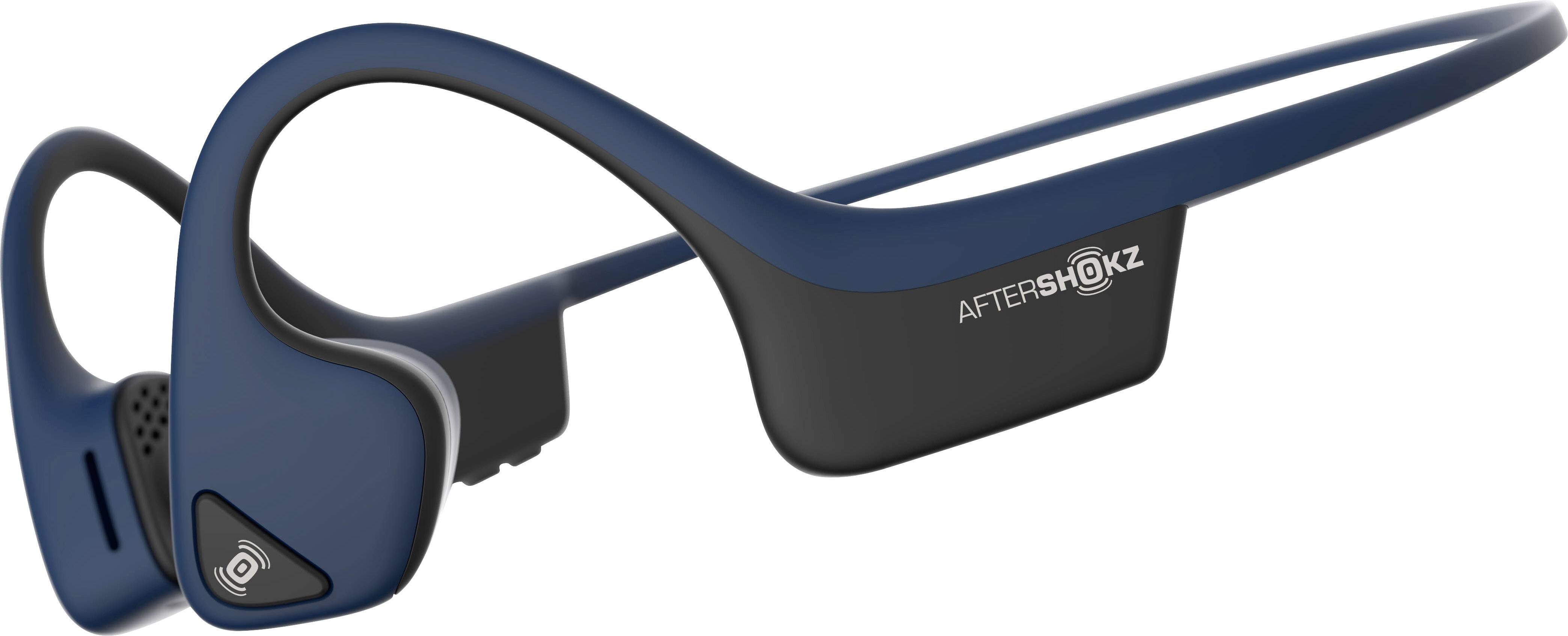 Aftershokz TREKZ AIR Sport Ear Free Kopfhörer Bluetooth® Dunkelblau Noise Cancelling Schweißresistent