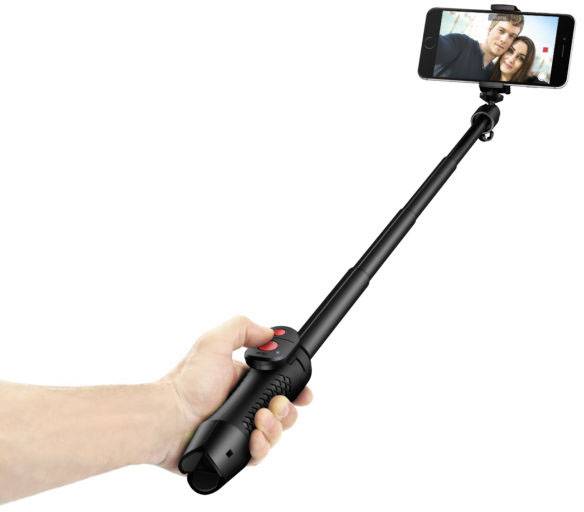 IK Multimedia iKlip Grip Pro Selfie Stick 9.1cm 1/4 Zoll Schwarz Bluetooth