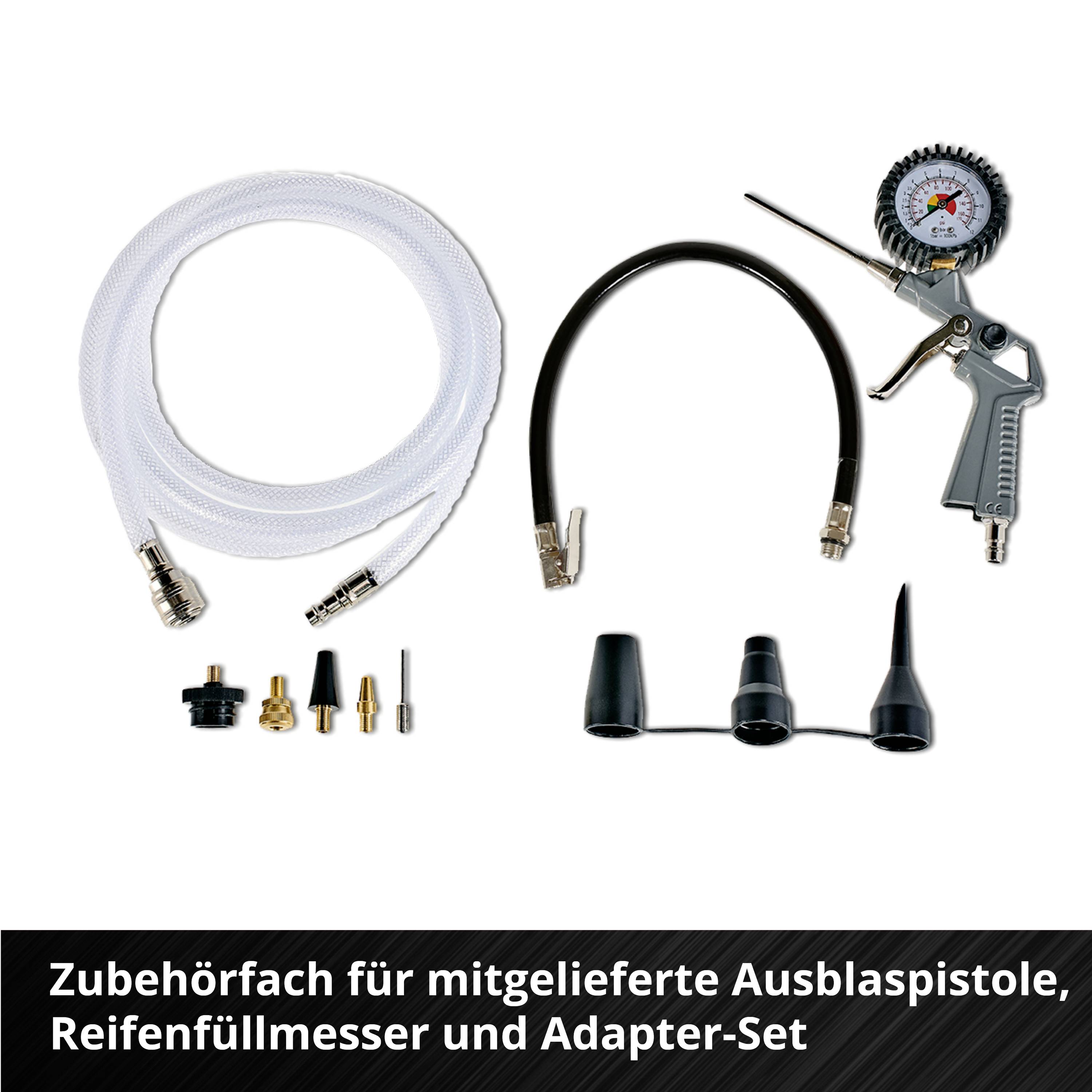 Einhell 4020450 Kompressor Power X-Change TE-AC 36/6/8 Li – Solo 8 bar 1 Zylinder