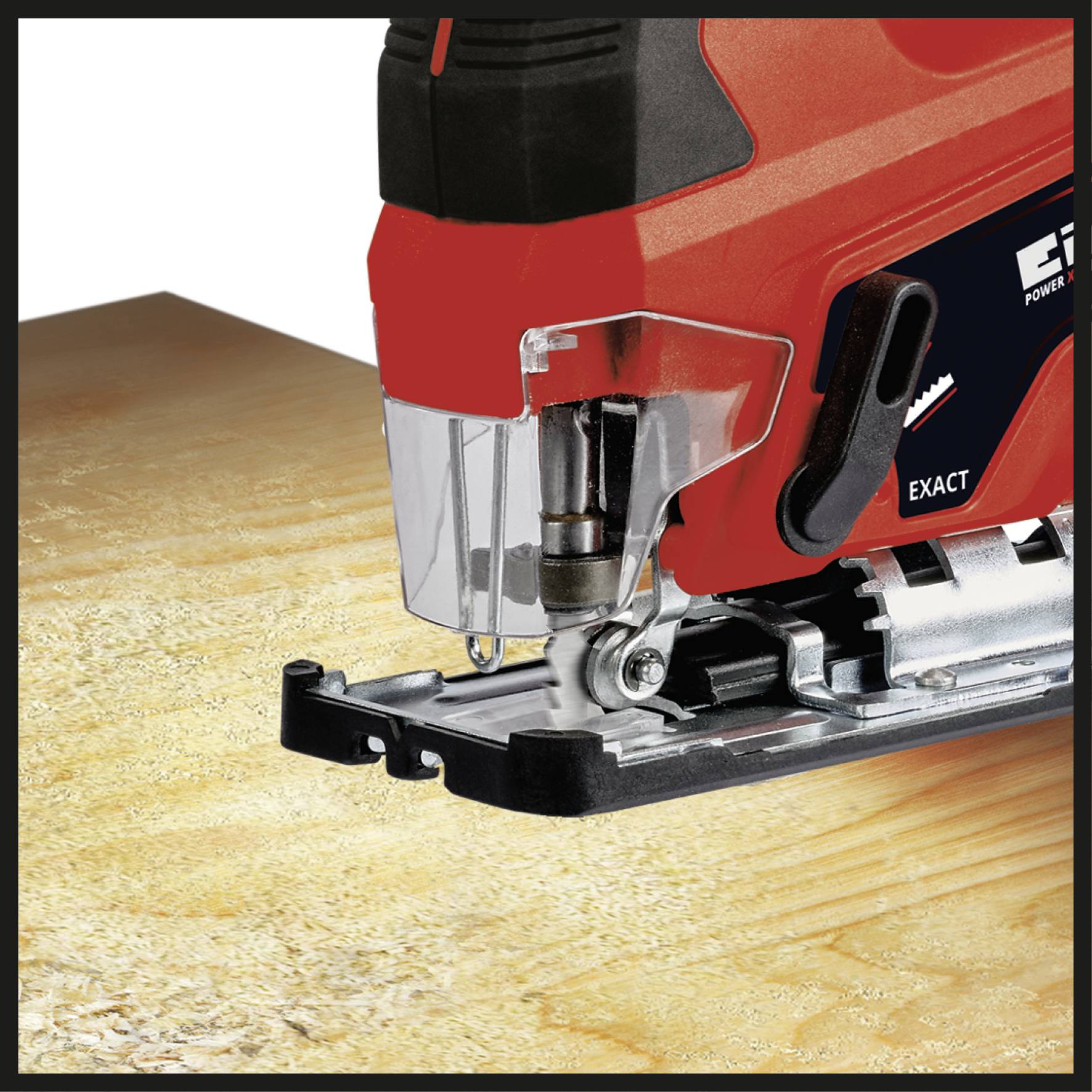 Einhell TC-JS 18 Li - Solo Power X-Change Akku-Stichsäge 4321209 mit Zubehör, ohne Akku, ohne Ladegerät 18V Anzahl mitgelieferte