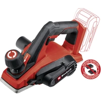 Einhell TE-PL 18/82 Li - Solo Akku-Hobel mit Zubehör, ohne Akku, ohne Ladegerät Hobel-Breite: 82mm 18V Falztiefe (max.): 8mm Einhell TE-PL 18/82 Li - Solo Akku-Hobel mit Zubehör, ohne Akku, ohne Ladegerät Hobel-Breite: 82mm 18V Falztiefe (max.): 8mm