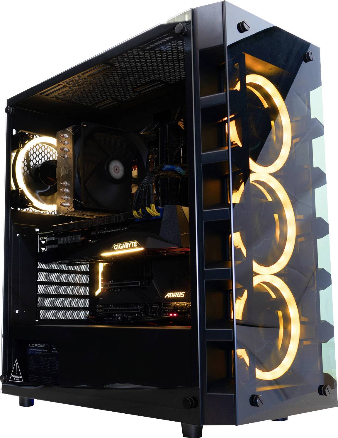 Joy-it Gaming PC Intel® Core™ i9 i9-10900X 32GB 4TB HDD 500GB SSD Nvidia GeForce RTX 3080 Windows® 10 Pro