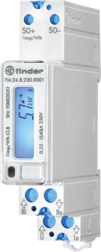 Finder 7M.24.8.230.0001 7M.24.8.230.0001 Zweirichtungs-Hutschienenzähler digital MID-konform: Nein