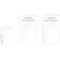 LogiLink AA0047 SIM Nadel inkl. SIM Nadel Adaptiert von: Nano SIM, Micro SIM Adaptiert auf: Standard SIM, Micro SIM, Nano SIM LogiLink AA0047 SIM Nadel inkl. SIM Nadel Adaptiert von: Nano SIM, Micro SIM Adaptiert auf: Standard SIM, Micro SIM, Nano SIM