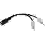 LogiLink CA0020 Klinke Audio Adapter [1x Klinkenbuchse 3.5 mm - 2x Klinkenstecker 3.5 mm] Schwarz