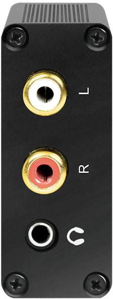 LogiLink CA0101 Toslink / Cinch / Klinke Audio Adapter Schwarz