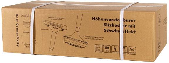 LogiLink Stehhilfe EO0011 Schwarz EO0011