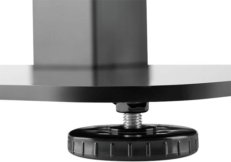 LogiLink Stehtisch EO0013 Schwarz EO0013 Farbe der Tischplatte: Schwarz elektrisch höhenverstellbar, ergonomisch max. Höhe: 1280 mm