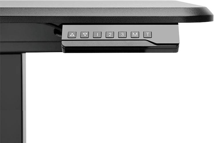 LogiLink Stehtisch EO0013 Schwarz EO0013 Farbe der Tischplatte: Schwarz elektrisch höhenverstellbar, ergonomisch max. Höhe: 1280 mm