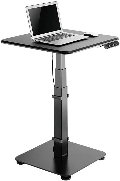 LogiLink Stehtisch EO0013 Schwarz EO0013 Farbe der Tischplatte: Schwarz elektrisch höhenverstellbar, ergonomisch max. Höhe: 1280 mm