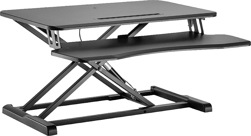 LogiLink EO0033 Sitz-Steh-Schreibtischaufsatz Höhen-Bereich: 100 bis ...