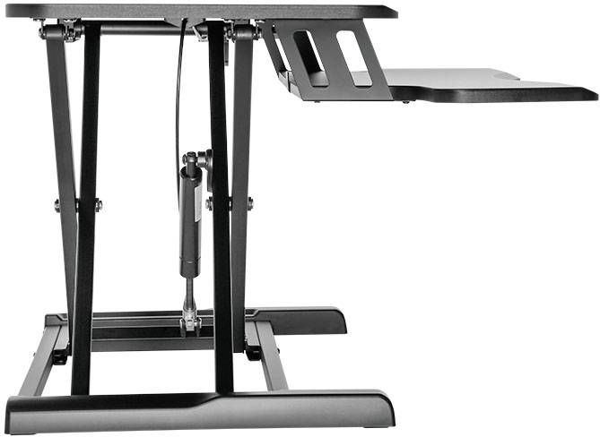 LogiLink EO0033 Sitz-Steh-Schreibtischaufsatz Höhen-Bereich: 100 bis 505mm Schwarz