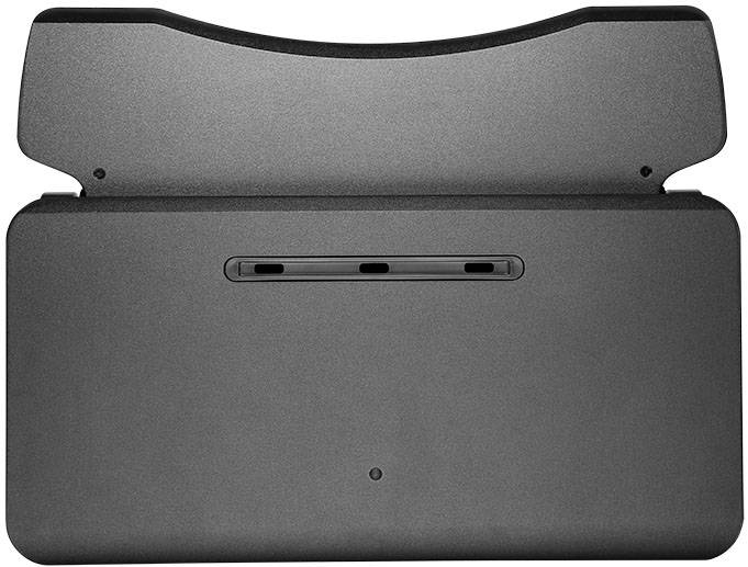 LogiLink EO0033 Sitz-Steh-Schreibtischaufsatz Höhen-Bereich: 100 bis 505mm Schwarz